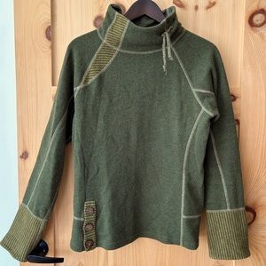 Prana wool/fleece sweater